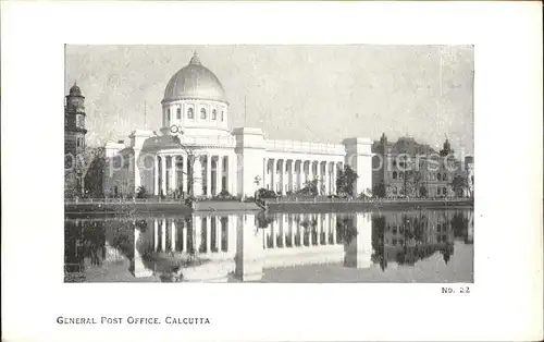 Calcutta General Post Office Kat. Calcutta