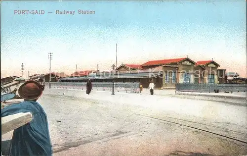 Port Said Railway Station Kat. Port Said