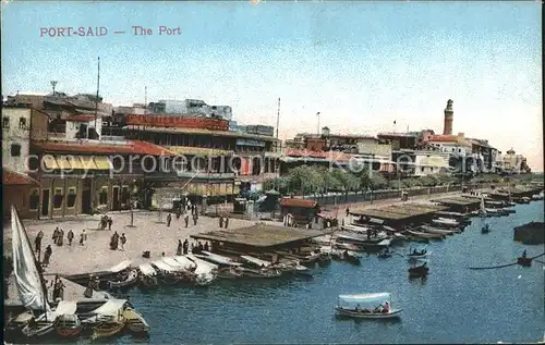 Port Said The Port Kat. Port Said