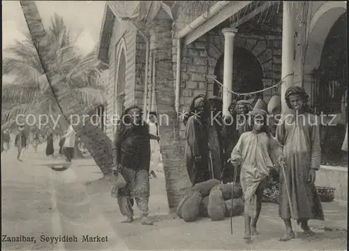 Zanzibar Seyyidieh Market Kat. Zanzibar