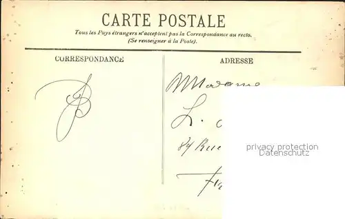 Rouen Monument de Jeanne d Arc et la Seine Stempel auf AK Kat. Rouen