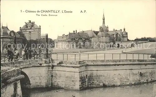 Chantilly Entree du Chateau Kat. Chantilly