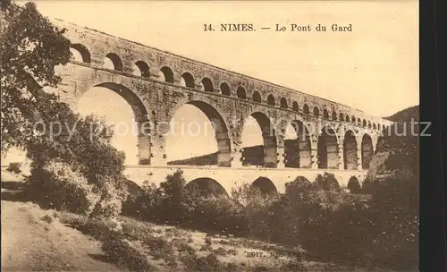 Nimes Pont du Gard Kat. Nimes