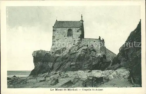Le Mont Saint Michel Chapelle Saint Aubert Kat. Le Mont Saint Michel