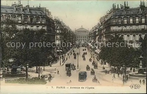 Paris Avenue de l Opera Kat. Paris