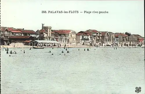 Palavas les Flots Herault Plage rive gauche Kat. Palavas les Flots