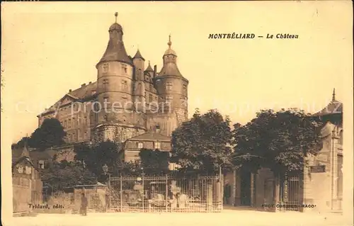 Montbeliard Chateau Kat. Montbeliard