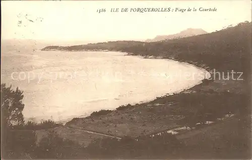 Porquerolles Ile Plage de la Courtade Kat. Hyeres