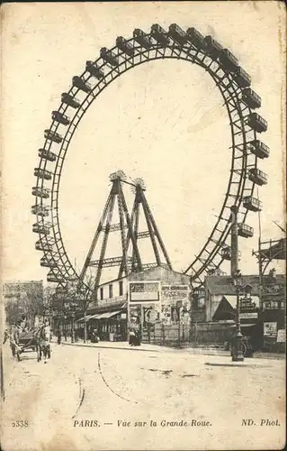 Paris Vue sur la Grande Roue Kat. Paris