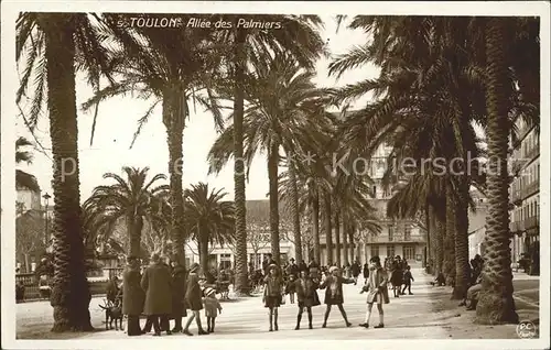Toulon Var Allee des Palmiers Kat. Toulon