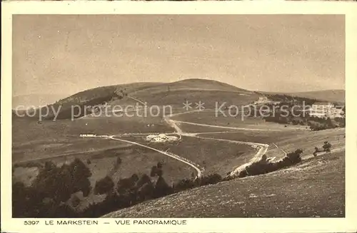 Le Markstein Vue panoramique Kat. Oderen