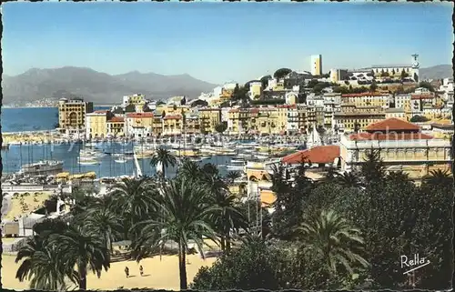 Cannes Alpes Maritimes Port Quai Saint Pierre et le Suquet Cote d Azur Kat. Cannes