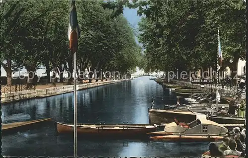 Annecy Haute Savoie Canal et Pont des Amours Kat. Annecy