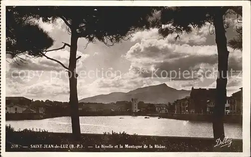 Saint Jean de Luz La Nivelle et Montagne de la Rhone Kat. Saint Jean de Luz