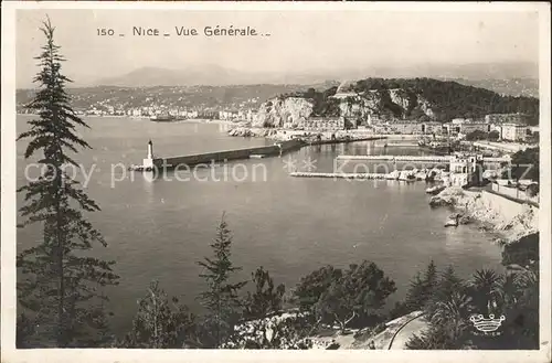 Nice Alpes Maritimes Vue generale Port Cote d Azur Kat. Nice