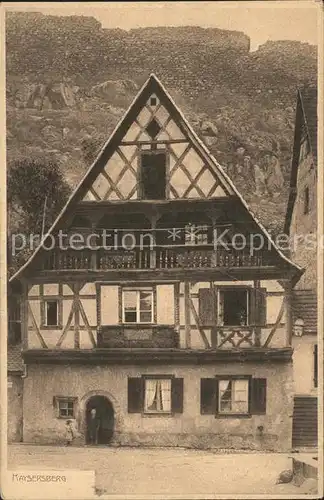 Kaysersberg Haut Rhin Vieille Maison altes Haus Kat. Kaysersberg