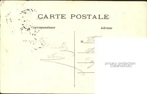 Paris Bois de Boulogne Pavillon d Armenonville Chevalier Stempel auf AK Kat. Paris