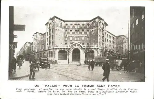 Paris Un Palais pour la femme sans Foyer Kat. Paris