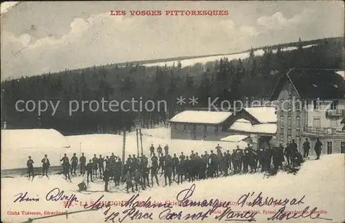 La Schlucht Skieurs d une Division Kat. Gerardmer