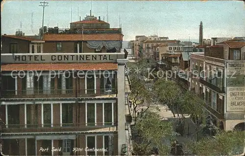 Port Said Hotel Continental Kat. Port Said