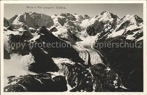 Piz Languard Panorama Kat. Piz Languard