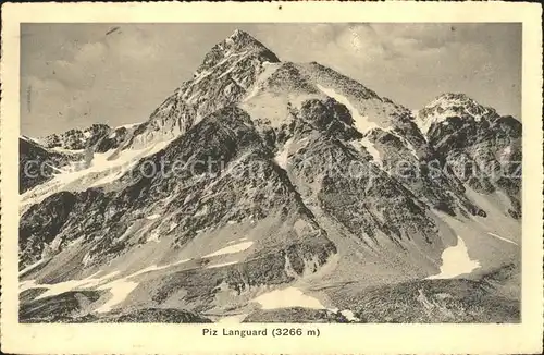 Piz Languard Panorama Kat. Piz Languard