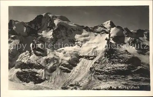 Piz Morteratsch Panorama Kat. Piz Morteratsch