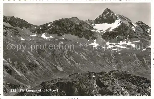 Piz Languard Gipfelpanorama Kat. Piz Languard