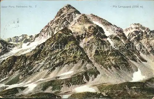 Piz Languard Gipfelpanorama Kat. Piz Languard