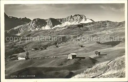 Innerarosa Teilansicht Kirchlein Kat. Innerarosa