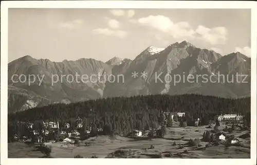 Flims Waldhaus Panorama Kat. Flims Waldhaus