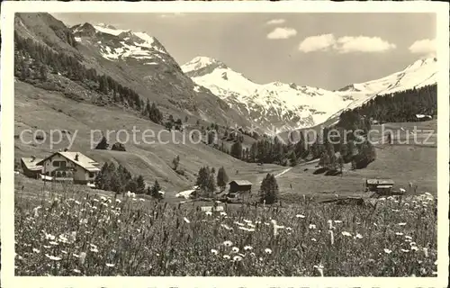 Fextal im Oberengadin mit Piz Tremoggia und Fexgletscher Kat. Sils Maria