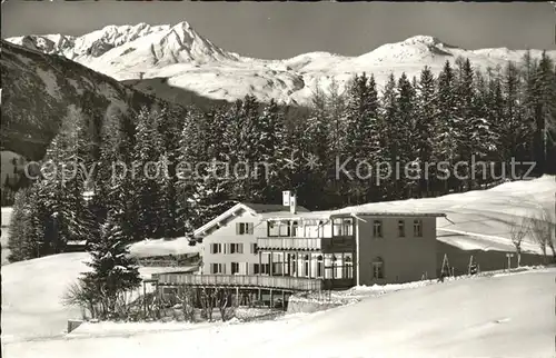 Wolfgang Davos GR Schweiz Jugendherberge Hoehwald /  /