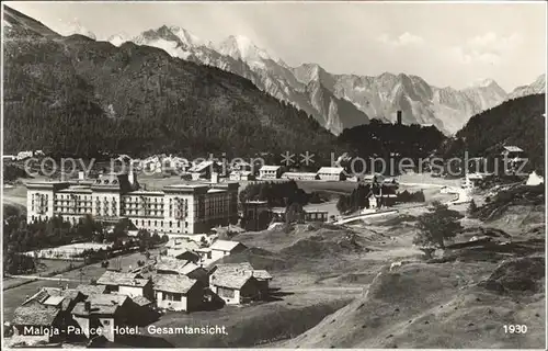 Maloja GR Palcae Hotel Panorama / Maloja Graubuenden /Bz. Maloja