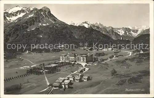 Maloja GR Palcae Hotel Panorama / Maloja Graubuenden /Bz. Maloja