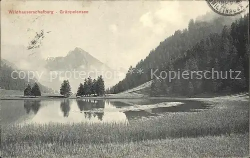 Unterwasser Toggenburg Wildhauser Schafberg Graeppelensee Kat. Unterwasser