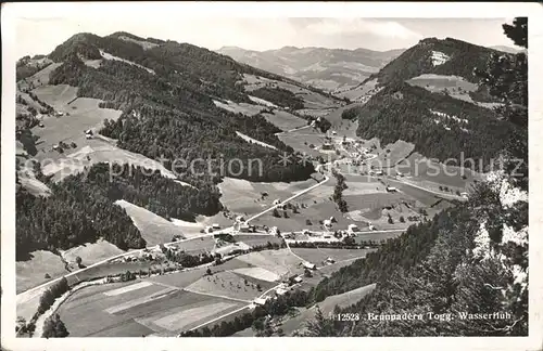 Brunnadern SG Totalansicht Wasserfluh / Brunnadern /Bz. Toggenburg