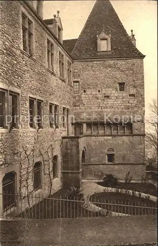 Neuchatel NE Le Chateau Aile sud ouest et Tour de la Regallissima sedes / Neuchatel /Bz. Neuchâtel