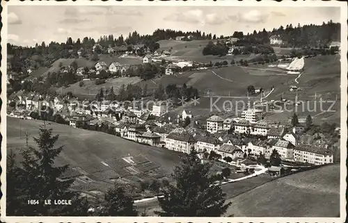 Le Locle Panorama Kat. Le Locle