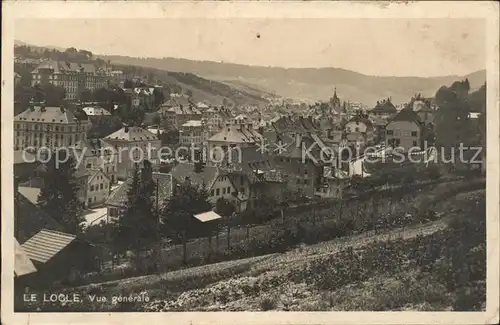 Le Locle Vue generale Kat. Le Locle