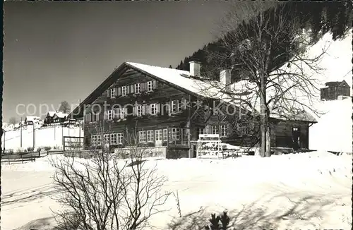 Wildhaus SG Zwingliheim Kat. Wildhaus Lisighaus