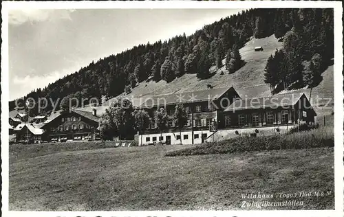 Wildhaus SG Zwingliheimstaetten Kat. Wildhaus Lisighaus