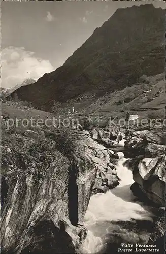 Lavertezzo Valle Verzasca Fluss Kat. Lavertezzo