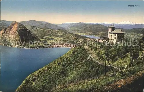 Lugano TI Monte Bre e Monte Rosa Kat. Lugano