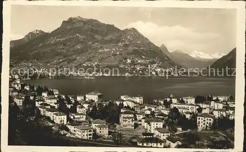 Paradiso Lago di Lugano e Monte Bre Kat. Paradiso