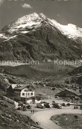 Sustenpass Hotel Steingletscher Autos Sustenspiz Sustenhoerner Kat. Susten