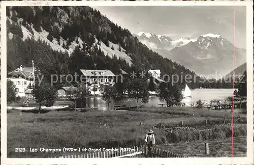 Champex Lac Champex et Grand Combien Kat. Champex