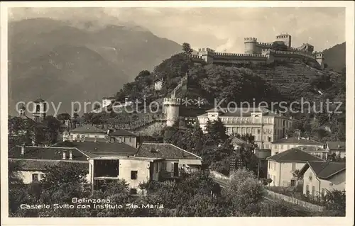 Bellinzona Castello Svitto Kat. Bellinzona