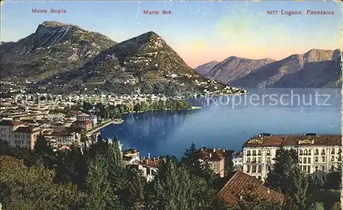 Lugano TI Lago Monte Boglia Monte Bre Kat. Lugano