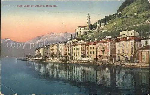 Morcote TI Haeuser am See / Morcote /Bz. Lugano